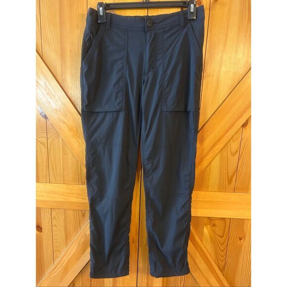 REI Co-Op Women's Nylon Stretch Hiking Zip Up Pants Black Size 2P (5651) - Picture 1 of 8